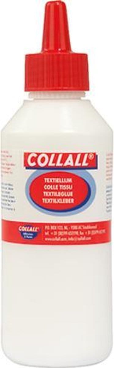 Collall - Textiellijm - 250ml - Fles - 1 stuks