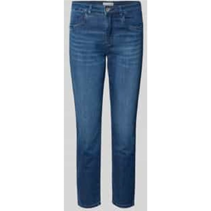 slim fit jeans van katoenmix model 'SHAKIRA'