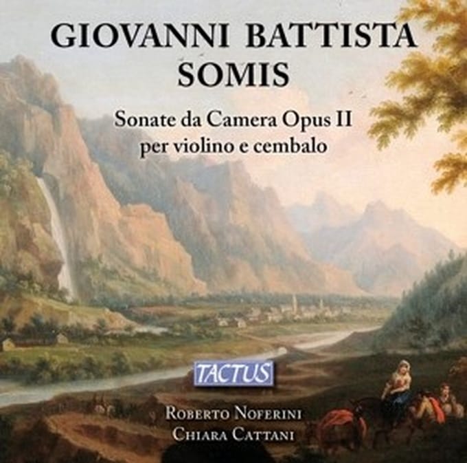Roberto Nuferini & Chiara Cattani - Somis: Sonate Da Camera Opus II Per Violino E Cembalo (CD)