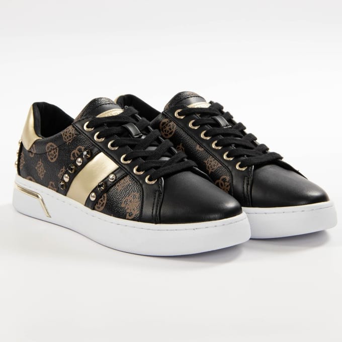 Guess damessneakers donker robijnrood