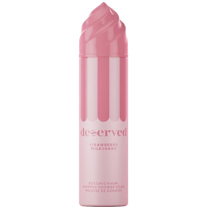 Deserved - Deserved Shower Foam Strawberry Milkshake - 250ml