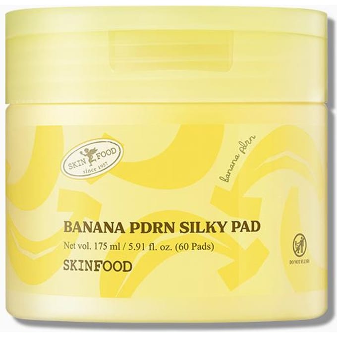 [SKINFOOD] Pad Soie PDRN Banane 175ml 60 PIÈCES beige