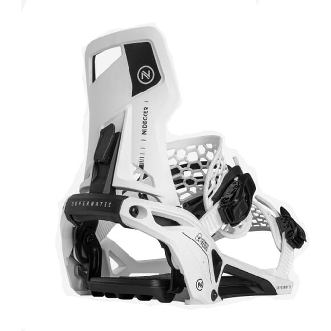 Nidecker Supermatic Snowboardbindingen Wit S