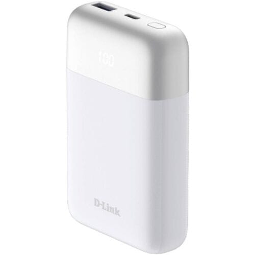 D-Link DPP-101 Powerbank 10000 mAh USB-A, USB-C Wit
