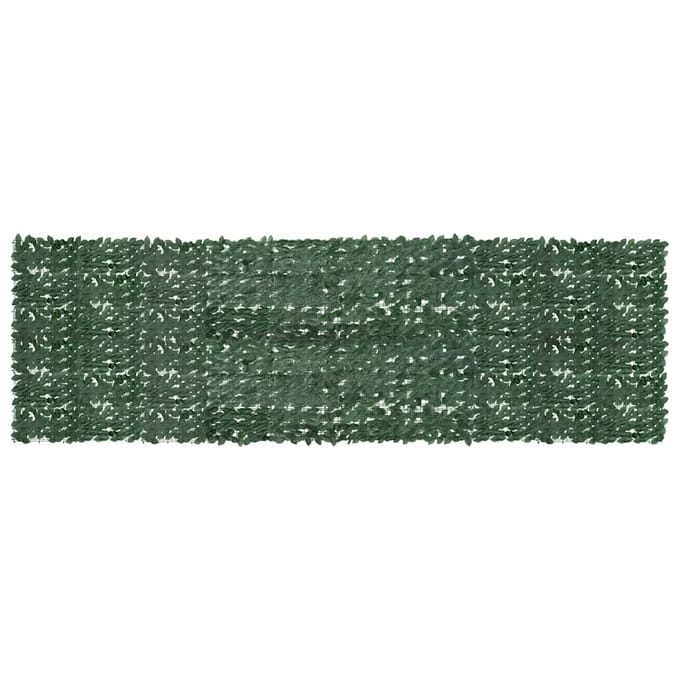 vidaXL - Balkonscherm - met - donkergroene - bladeren - 500x150 - cm