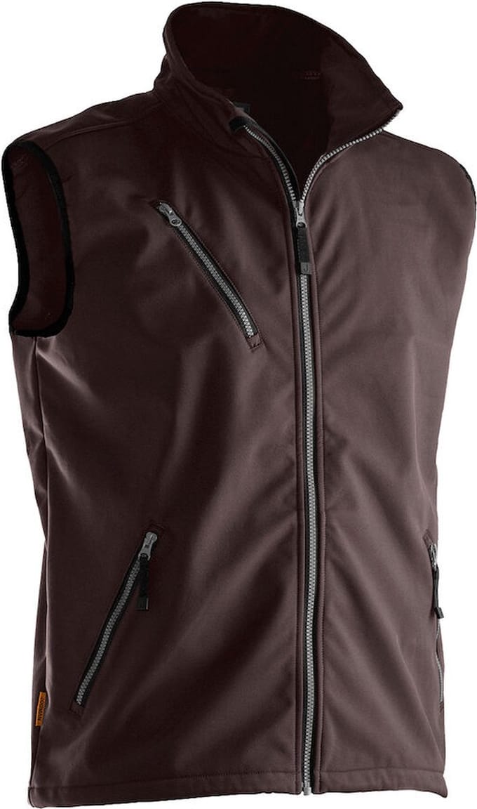 Jobman 7502 Softshell Vest 65750271 - Bruin - S
