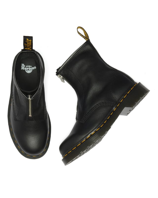 Laarzen Dr. Martens 1460 Front Zip Black Virginia