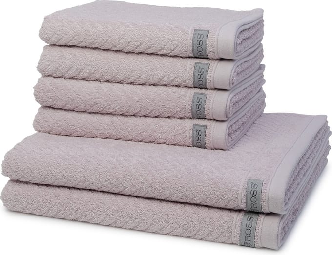 Ross Dames en Heren 4 X handdoek 2 X douchehanddoek - in set Smart