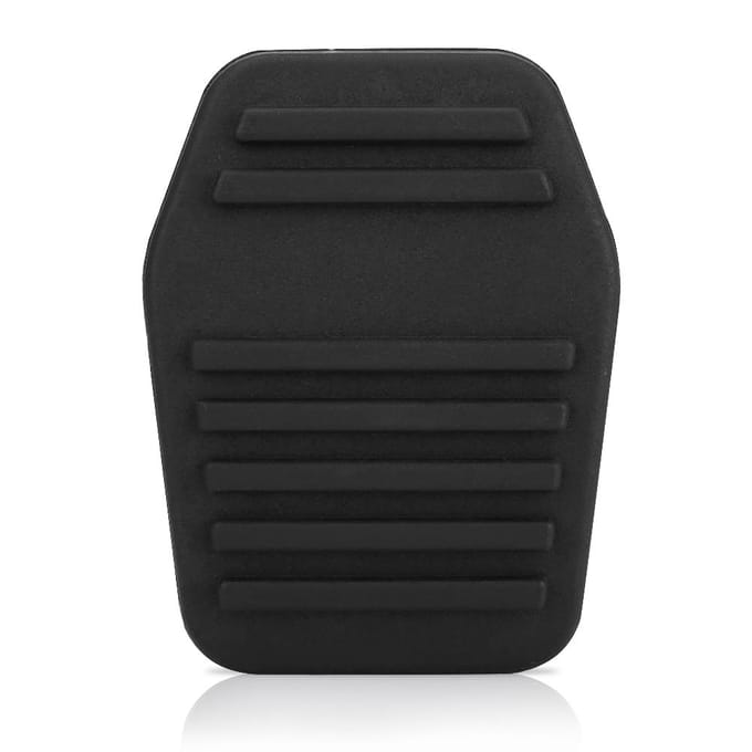 Een paar koppelingspedaalpads rubberen hoes voor Ford Transit MK6 MK7 2000?2014 black