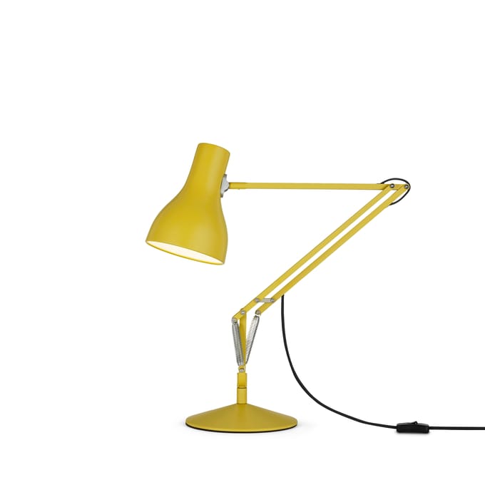 Anglepoise Type 75 Tafellamp Anglepoise + Margaret Howell Okergeel