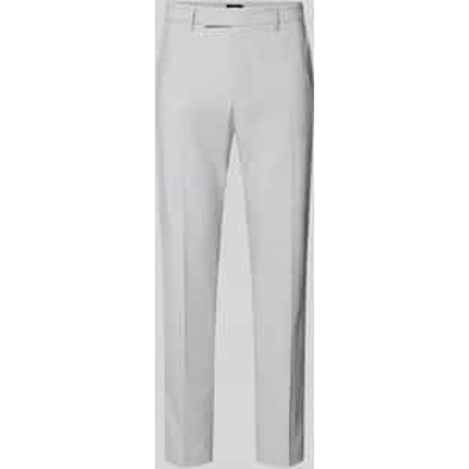 Broek met strijkvouwen model 'Beppe'