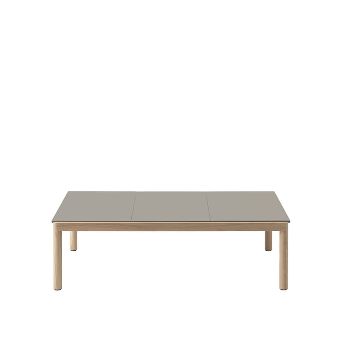 Muuto Couple Salontafel 120 x 84 - plain/plain/plain - taupe