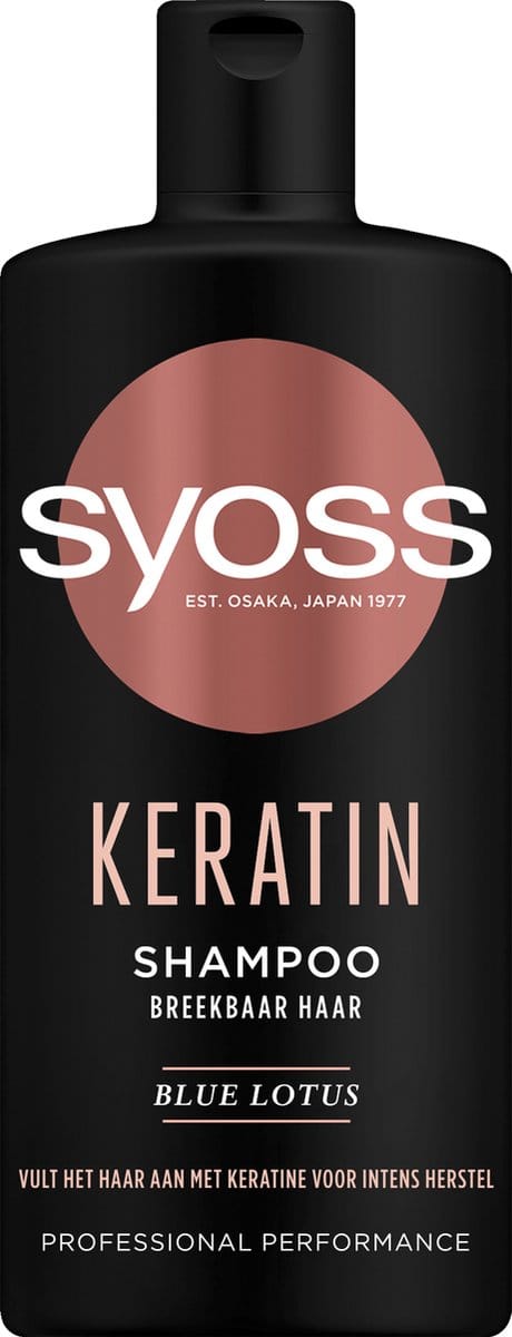 Syoss Keratin - Shampoo - Voordeelverpakking - 6x440ml