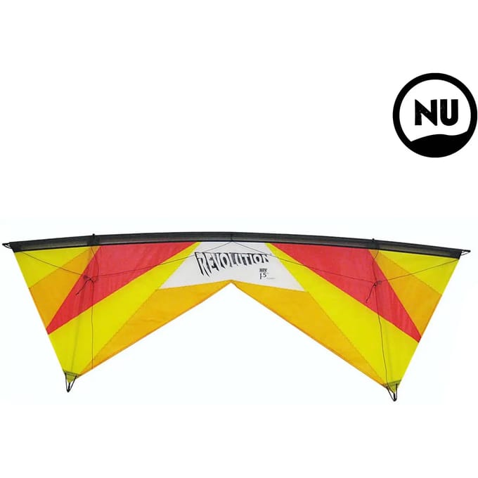 Stuntvlieger Revolution EXP Reflex yellow-orange-red VSRV00111 Oranje 236 x 79 cm