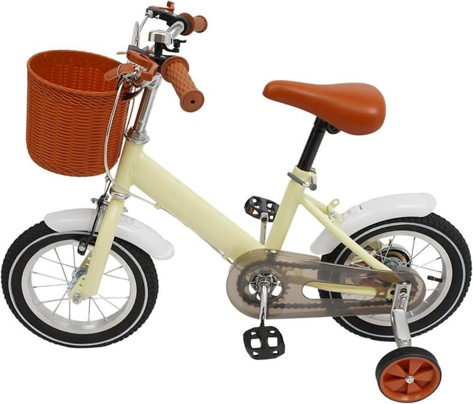 Kinderfiets - Loopfiets - Leren Fietsen - Stabiele Constructie - 12 Inch - Roze