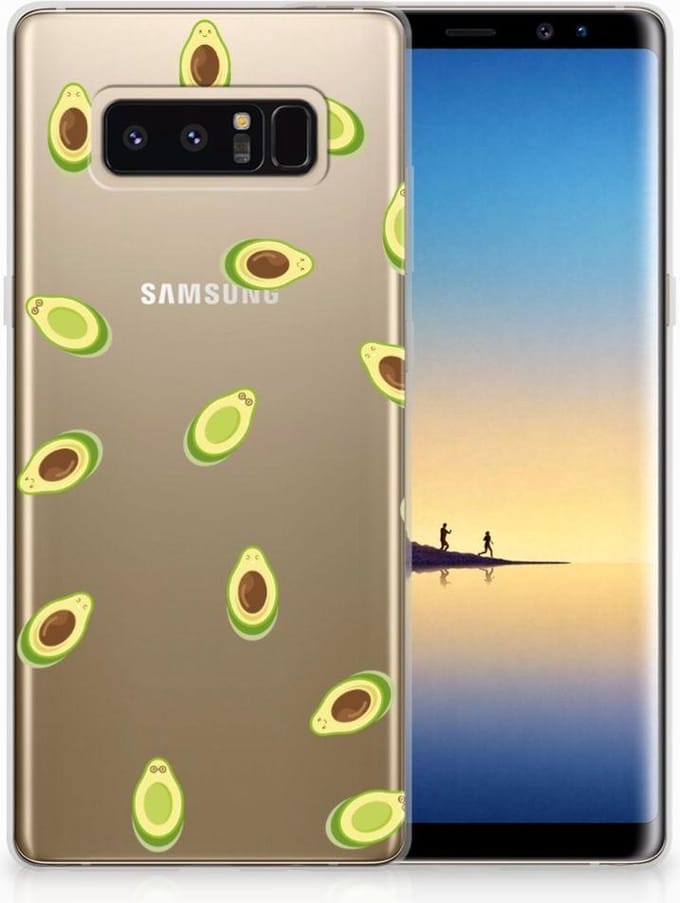 Samsung Galaxy Note 8 Siliconen Case Avocado