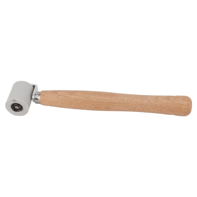 Professionele Heavy Duty Siliconen Naadroller 45mm Handheld Naadroller voor PVC Lassen beige
