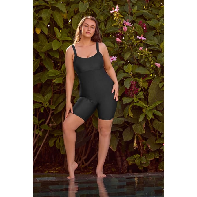 Yours Zwart Badpak Met Buikcorrectie Size 50