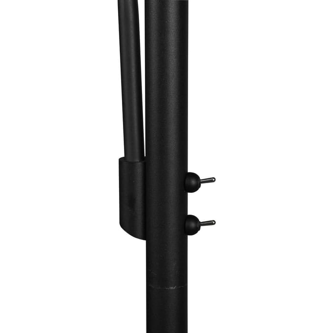 Trio Lighting Burton vloerlamp met leeslamp