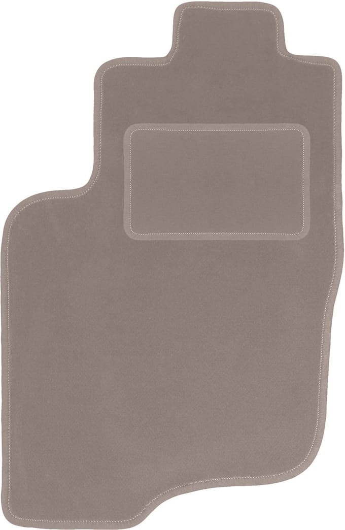 Beige bestuurdersmat voor: Mitsubishi Space Star minivan (1999-2005)