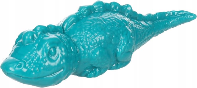 Flamingo Hondenspeeltje Iguana met Snoepjes - Turquoise