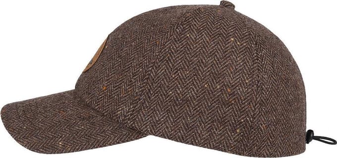 Hatland - Baseball cap voor heren - Waban - Bruin - maat S/M (56CM)