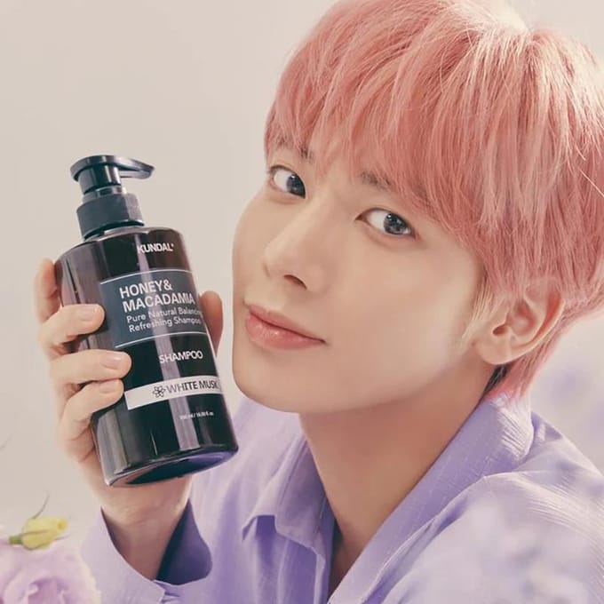 [KUNDAL] Honing & Macadamia Natuurshampoo #Pink Grapefruit 500ml gray