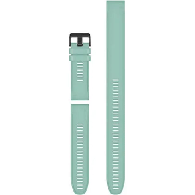 Garmin QuickFit Extra Lange Siliconen Horlogebandje - 22mm Polsbandje - Wearablebandje - Mintgroen
