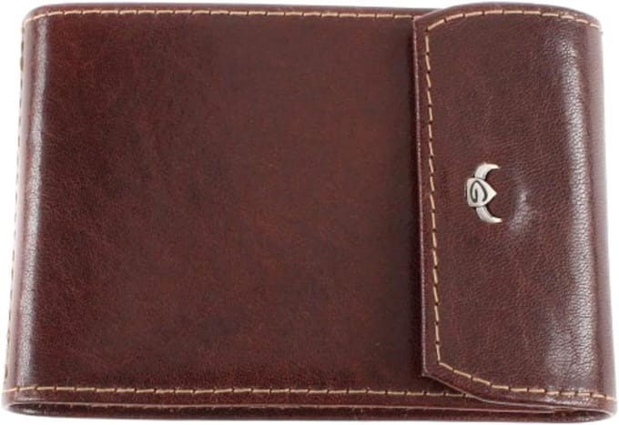 Kaarthouder - Creditcard etui - Zakelijk Gebruik - Compact Ontwerp - 10 cm - Bruin