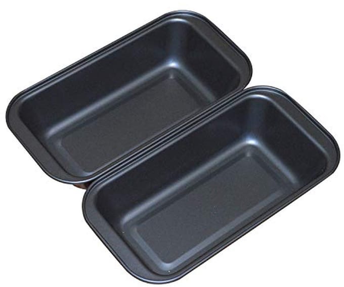 Broodvorm Set - Bakvormen - Brood Bakken - Antiaanbaklaag - 2 stuks - Grijs