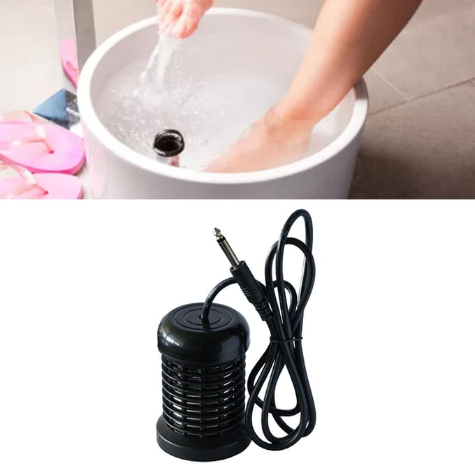 Bain de pieds ionique détox 10 pièces rondes en acier inoxydable accessoire de nettoyage pour pieds détox spa pour black