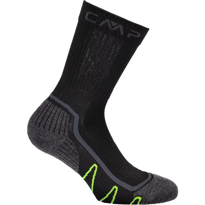 CMP POLY MID trekkingsok - maat 43-45 - polyester & merinowol