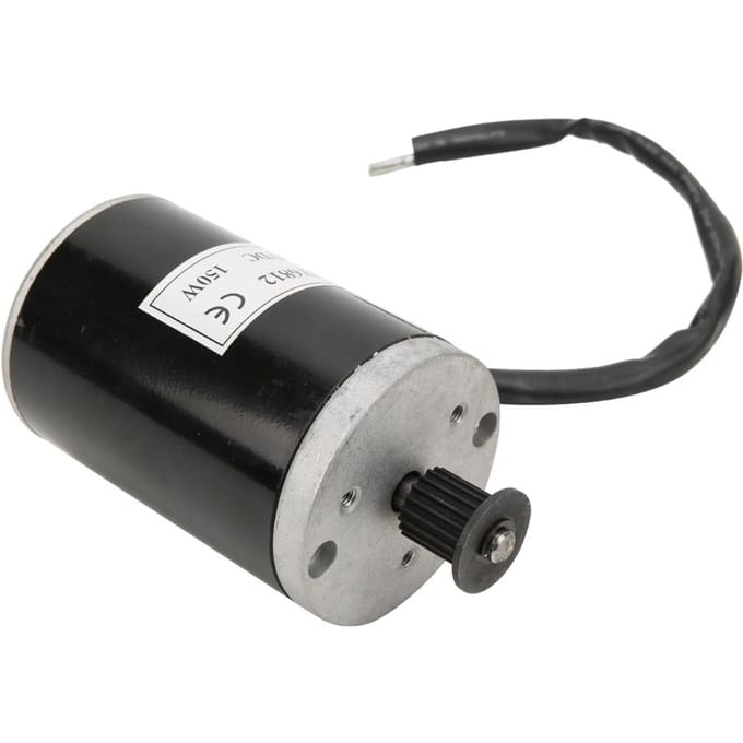 MY6812 150W 24V DC Borstel Elektromotor Kettingwiel Synchroonwielen