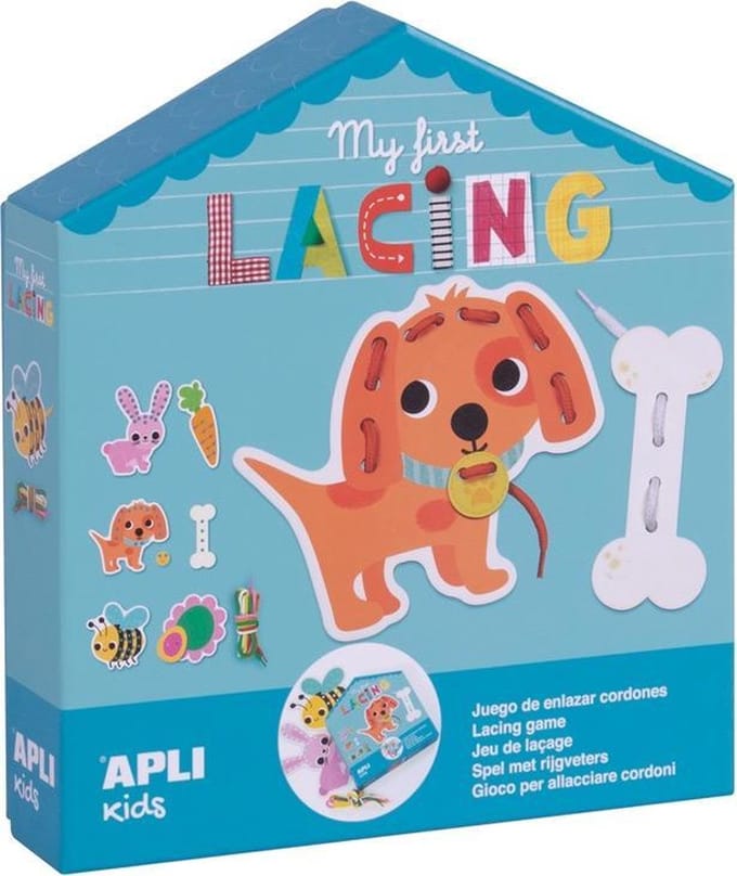 Apli Kids Veters strikken leren met dieren