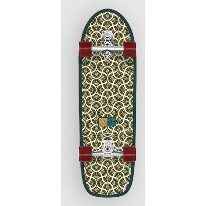 Long Island Longboards Mossel 33"x10"x17.5" Surfskate patroon