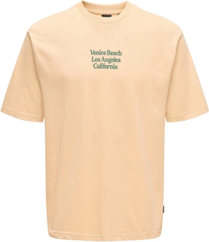 ONLY&SONS - ONSKENNY RLX TEXT SS TEE - Heren - T-shirts