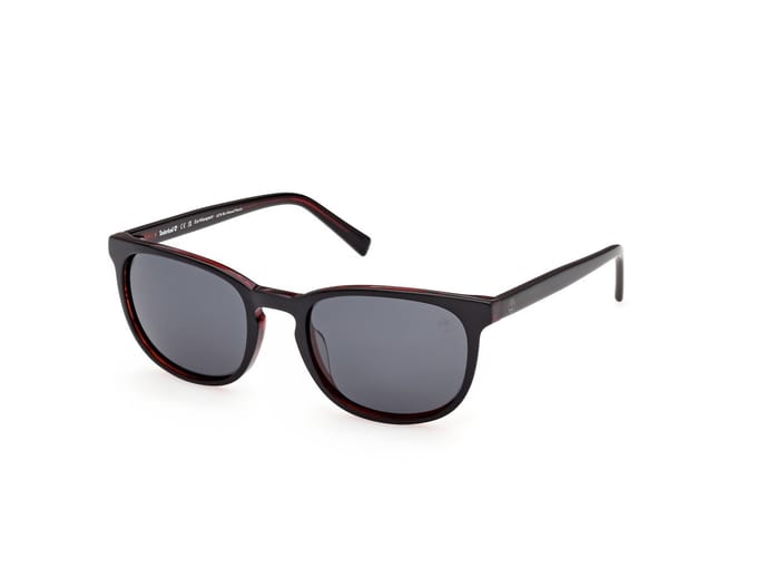 Timberland TB00074 Red/horn 55/21/145 MAN Zonnebrillen