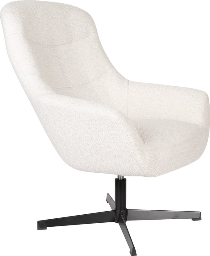 Housecraft Living Yuki Fauteuil Draaibaar Off White