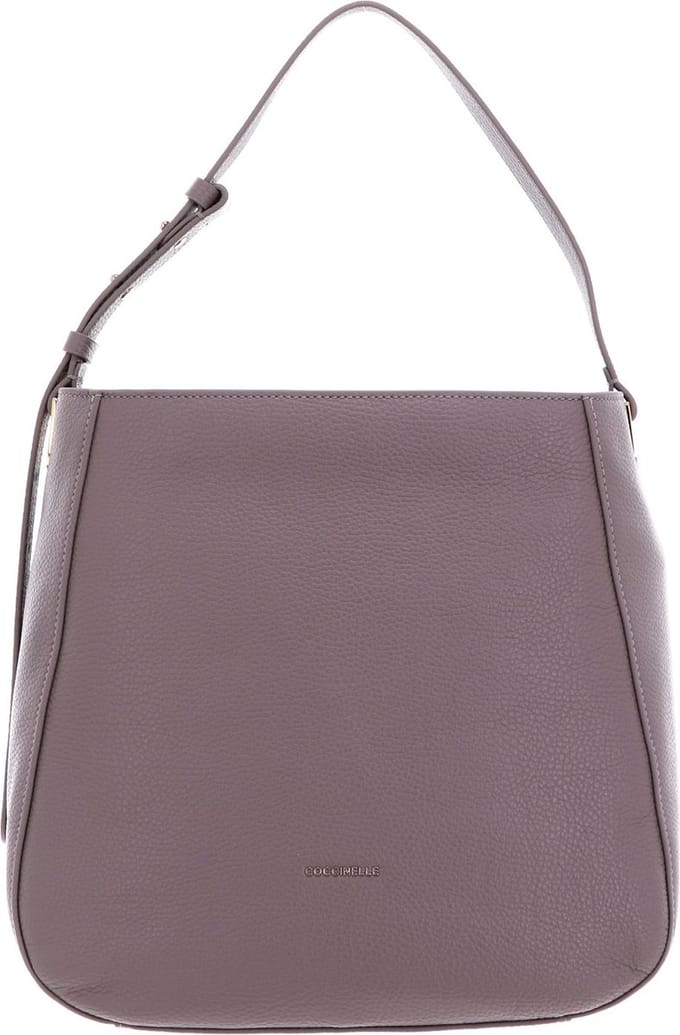 COCCINELLE Leren Schoudertas Lea Large Shoulderbag Anemone Oud roze