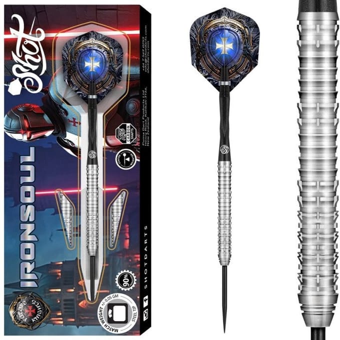 Shot Future Knights Ironsoul 90% - Dartpijlen