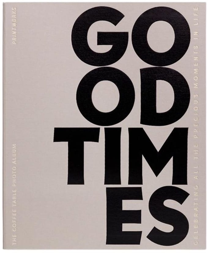 Printworks Fotoalbum - Good Times - Grijs