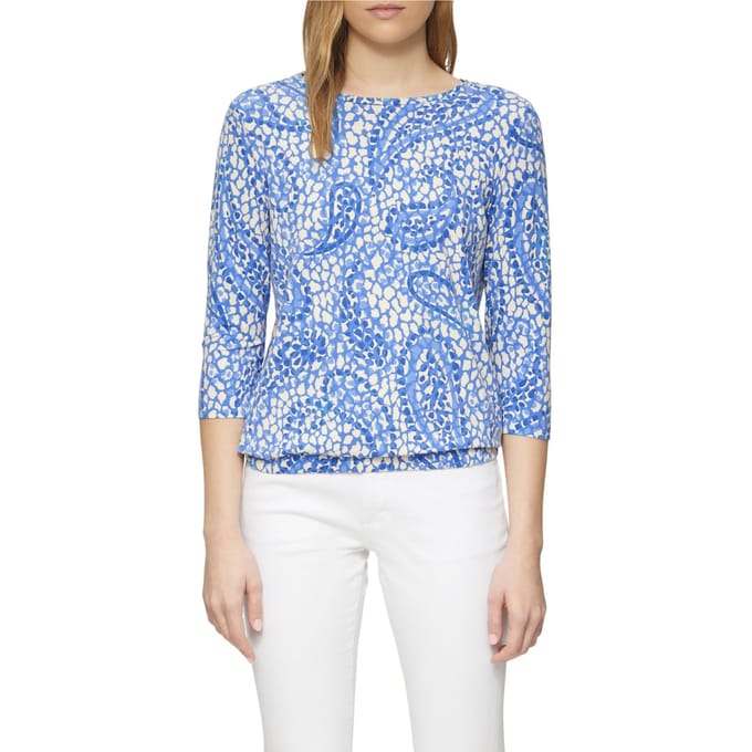 s.Oliver  T-shirts Blue Größe: 38 | Longsleeves Outlet | Damen | Blau