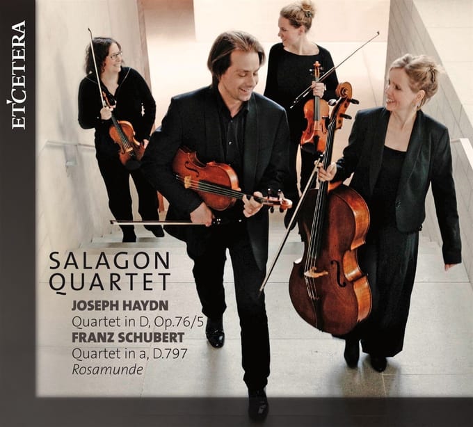 Salagon Quartet - String Quartets In D Op.76 | 5 & In A D.797 Rosamund (CD)