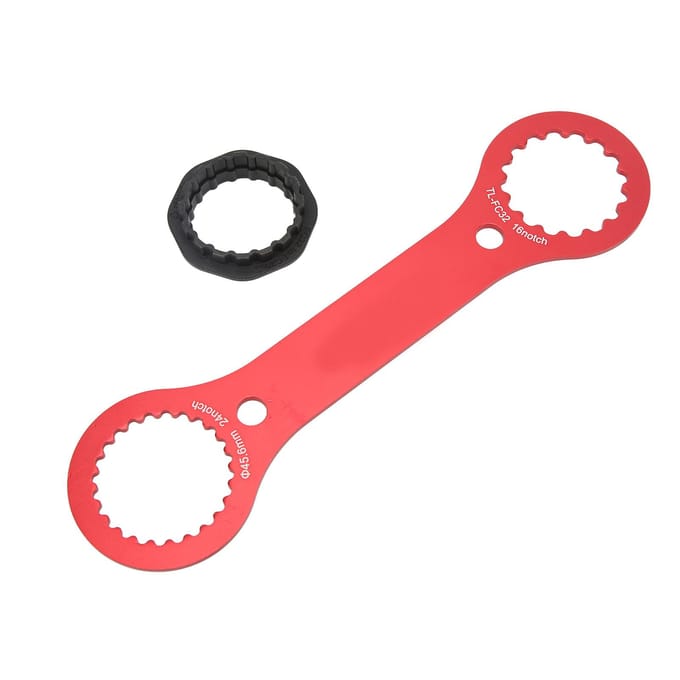 Multifunctionele BB Sleutel Trapas Sleutel Gereedschap voor TLFC32 Dub TLFC25 TLFC24 red