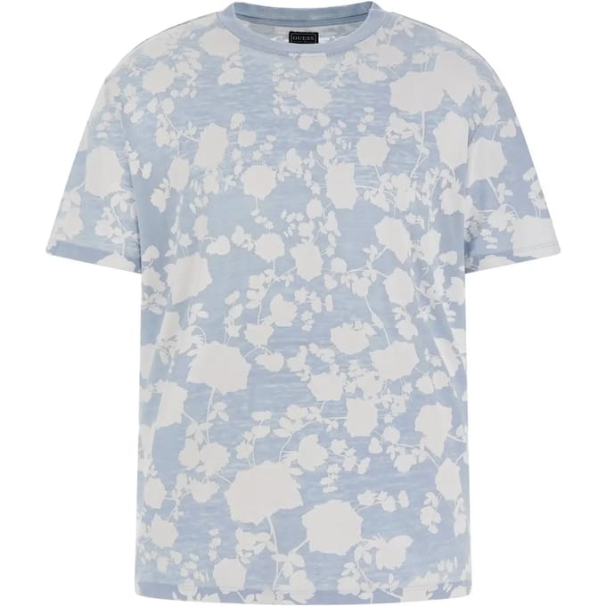 T-shirt Guess Floral Burnout