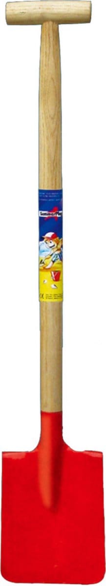Summerplay Speelgoed schep - voor kinderen - recht - metaal - rood - 60 cm