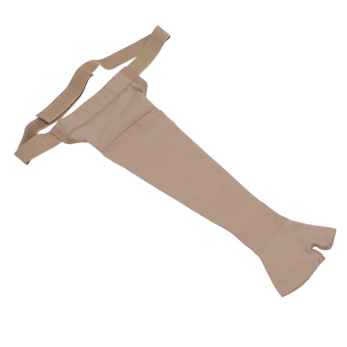 Lymfoedeem Compressie Armmouw Polyurethaan Post Mastectomie Ondersteuning Armmouw voor Zwelling L left hand gray