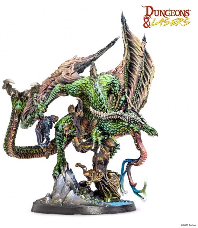 Dungeons & Lasers - Wyvern