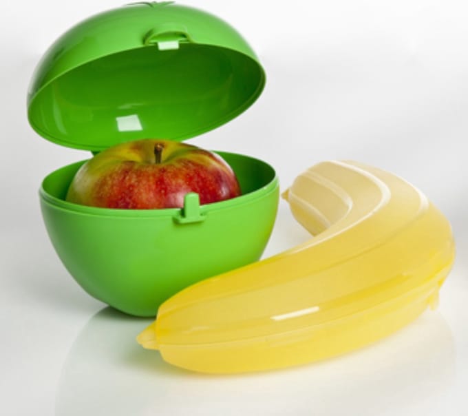 Rotho - Appelbox en Banaanbox - Ideaal voor onderweg