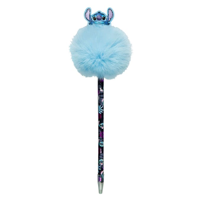 Disney Stitch balpen met pom pom top Schrijfgerief